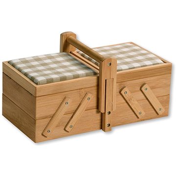 

Kesper Organizér na šicí potřeby 29 × 17 × 16,5 cm, bambus 58711