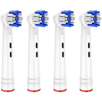 

KOMA NK15 Náhradní hlavice kompatibilní s kartáčky Braun Oral-B Precision Clean, 4 ks