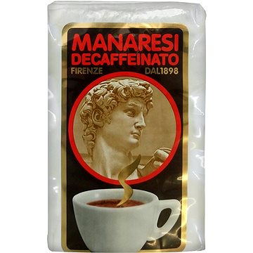 

Manaresi bezkofeinová mletá káva, 250 g