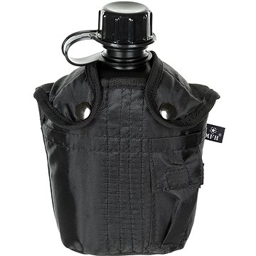 

Max Fuchs AG Polní láhev MFH s černým obalem, 1000 ml