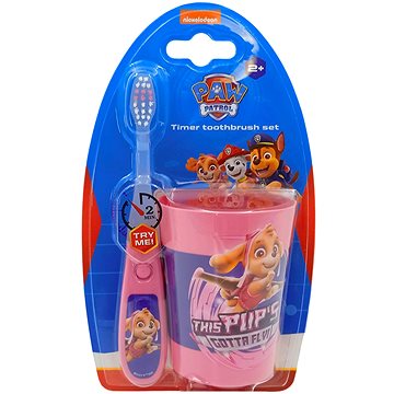 

For Kids Dětský zubní kartáček s časovačem růžový - Skye