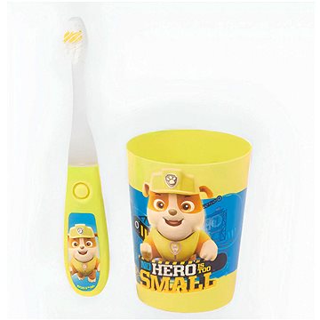 

For Kids Dětský zubní kartáček s časovačem žlutý - Rubble