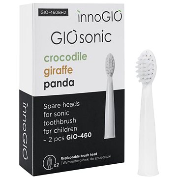 

InnoGIO Náhradní hlavice k sonickému kartáčku GIOSonic 2ks