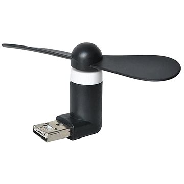 

ISO Černý micro USB ventilátor