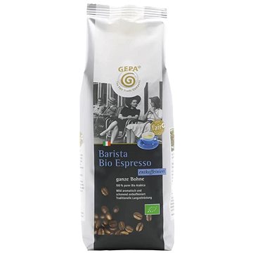 

Gepa BIO zrnková káva Barista espresso bez kofeinu 250 g