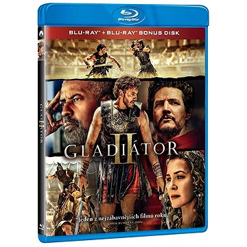 

Gladiátor 2 Blu-ray + Blu-ray Bonus 2 disky