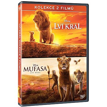 

Lví král 2019 + Mufasa: Lví král - kolekce 2 DVD