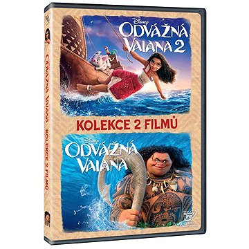 

Odvážná Vaiana kolekce 1-2, 2 DVD