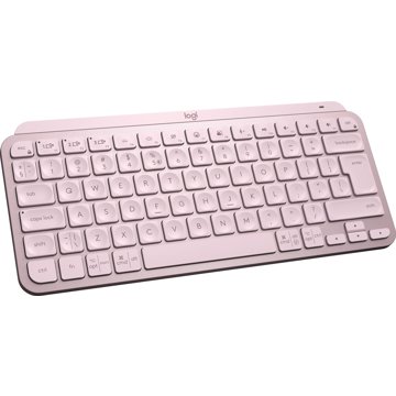 

Logitech MX Keys Mini Minimalist Wireless Illuminated Keyboard, Rose - US INTL