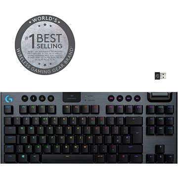 Logitech G915 LIGHTSPEED TKL Wireless RGB GL Linear , carbon - CZ/SK