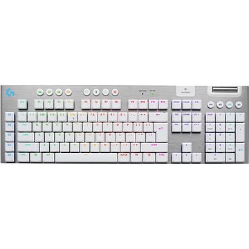 Logitech G915 X LIGHTSPEED, bílá - US INTL