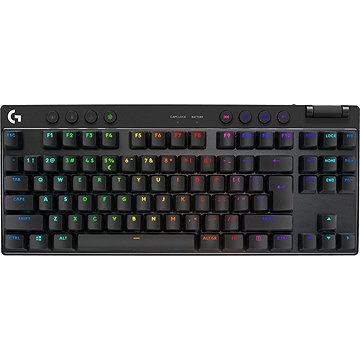 

Logitech G PRO X TKL LIGHTSPEED Tactile, černá - US INTL