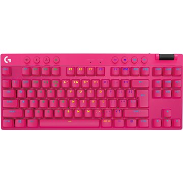 

Logitech G PRO X TKL LIGHTSPEED Tactile, magenta - US INTL