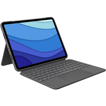 

Logitech Combo Touch pro iPad Pro 11" (1., 2., 3. a 4. gen), šedá - CZ/SK