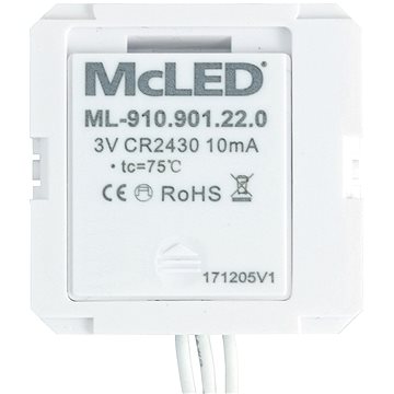 

McLED RF ovladač do instalační krabičky, 1 zóna