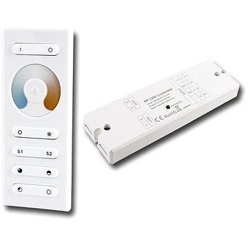 

McLED Sada RF ovladač - CCT, 1 zóna, bílý + přijímač