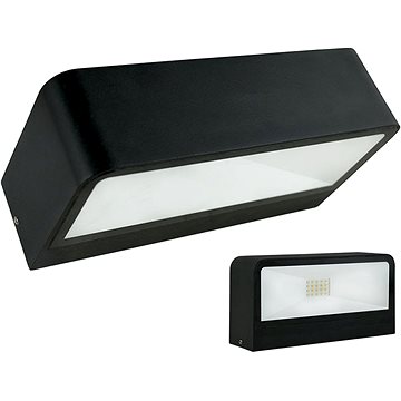 

McLED LED svítidlo Cygnus, 8W, 3000K, IP65, černá barva