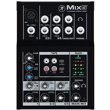 MACKIE Mix5 - Mixážní pult