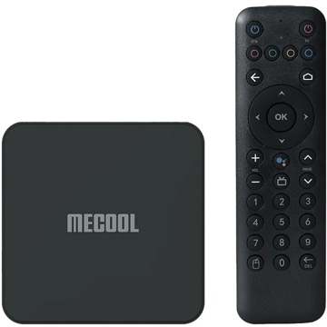 

Mecool O2 TV, Android TV 10.0, certifikace Google
