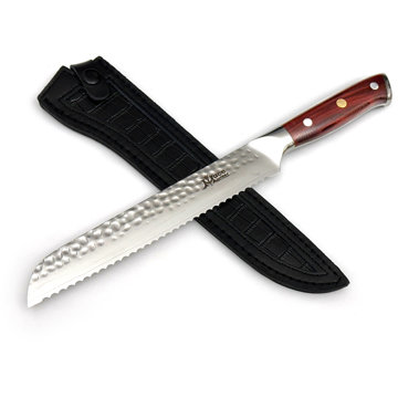

MaceMaker HAILSTORM BREAD KNIFE SanMai Damaškový Kuchyňský nůž na chleba