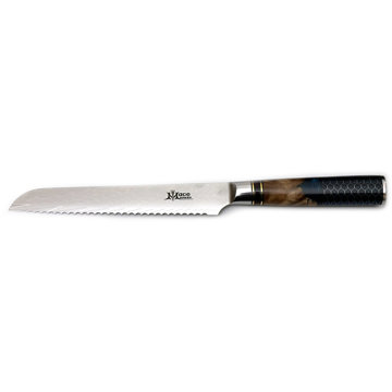

MaceMaker VERONA BREAD KNIFE SanMai Damaškový Kuchyňský nůž