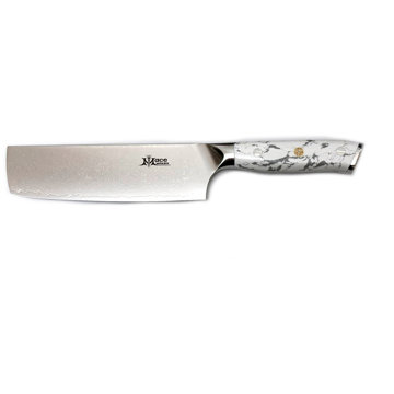 

MaceMaker WHITE STONE NAKIRI SanMai Damaškový Kuchyňský nůž