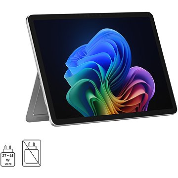 

Microsoft Surface Pro|Copilot+ PC|12" |Snapdragon X Plus|16GB|256GB UFS|Platinum (bez adaptéru)
