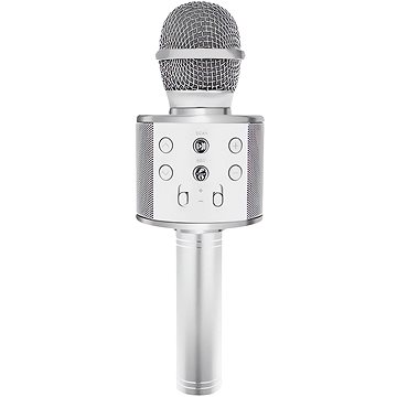 

Izoxis 22188 Karaoke bluetooth mikrofon stříbrný