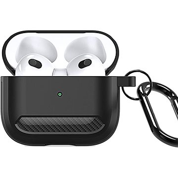 

DUX DUCIS PECB pouzdro s háčkem pro AirPods 3, černé