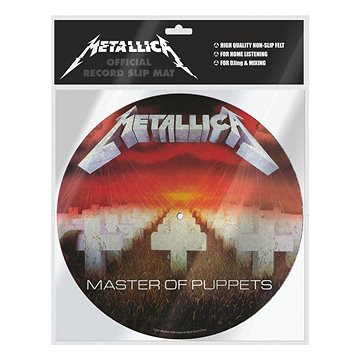 

Metallice: Master Of Puppets Podložka na talíř gramofonu