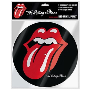 

Rolling Stones: Logo - podložka na talíř gramofonu