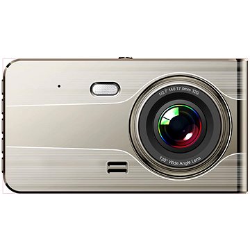 

Hurtel Full HD G-senzor LCD autovideorekordér s couvací kamerou, béžová