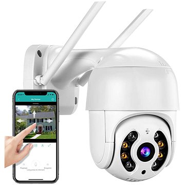 

Verk Venkovní rotační IP wifi kamera s FULL HD zoomem a nočním módem