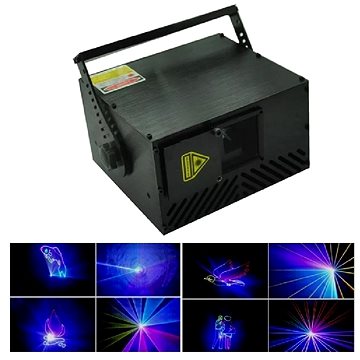 

SOH Grafický 1 W RGB laser 3in1 modul, 15 kpps, ILDA, DMX, SD card