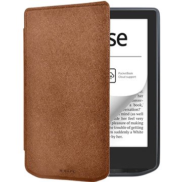 

B-SAFE Lock 3506, pro PocketBook 629/634 Verse (Pro), hnědé