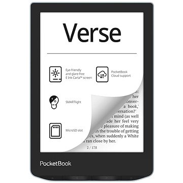 

Pocketbook 629 Verse Bright Blue, modrý