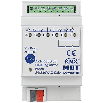 

MDT Technologies Topný aktor 6násobný, 3M , 24–230VAC