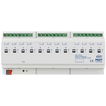 

MDT Technologies Spínací aktor AKI 12násobný, 12M, 16/20A, 230VAC, industrie, 200µF