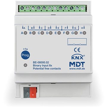 

MDT Technologies Binární vstupy 8násobné, 4M, bezpotenciálové vstupy