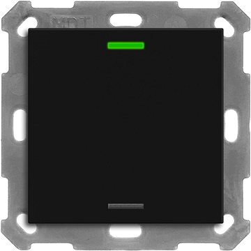 

MDT Technologies KNX tlačítko 55x55 mm, RGBW LED, matná černá