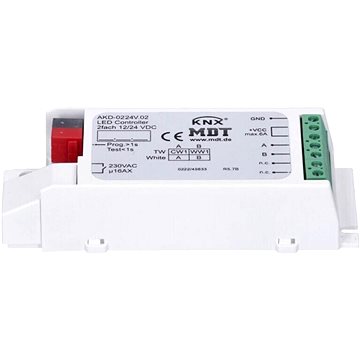 

MDT Technologies KNX LED stmívač CC/CV 30 W / 230 V 2 kanály