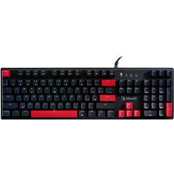 

A4tech Bloody S510R Red Switch, USB, černá - CZ