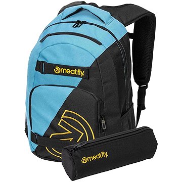 Meatfly Exile 24 l, Sky Blue/Yellow