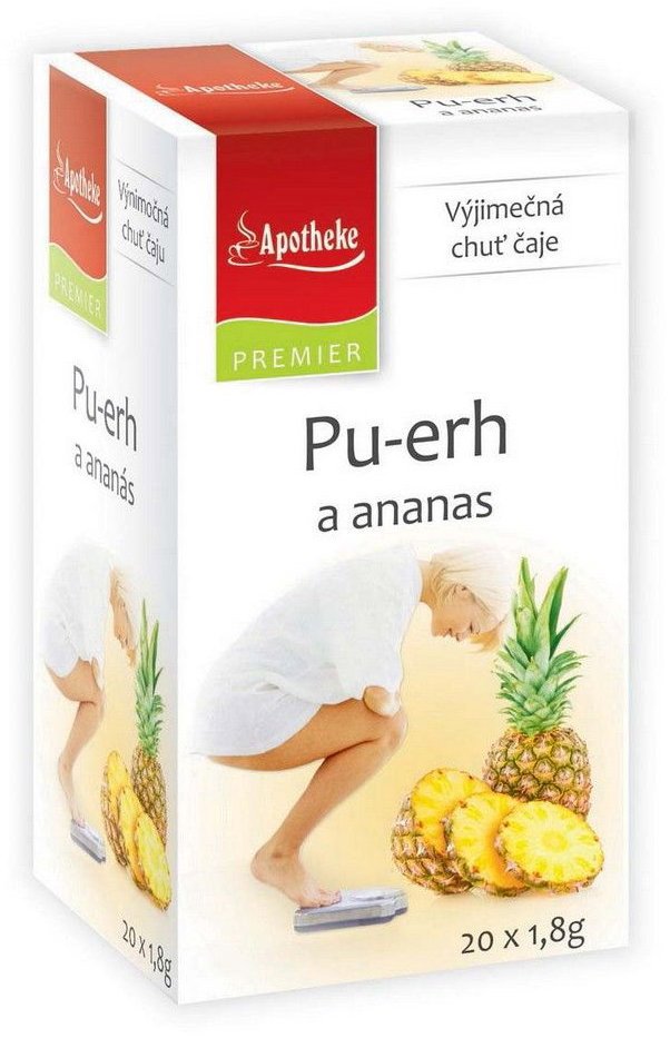 

Apotheke Pu-erh a ananas 20 × 1,8 g