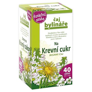 

Čaj bylináře Na krevní cukr 40 × 1,6 g
