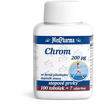

MedPharma Chrom pikolinát 200 mcg - 107 tob.