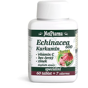 

MedPharma Echinacea 600 Forte + kurkumin - 67 tbl.
