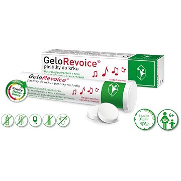 

GeloRevoice past. do krku třeš. + ment. 20 ks
