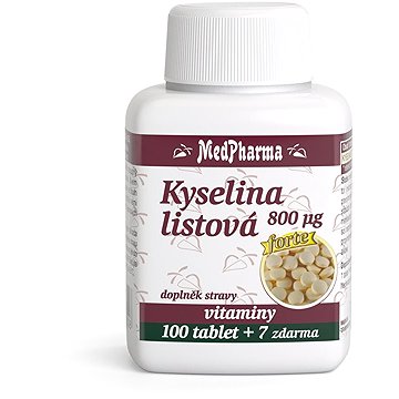 

MedPharma Kyselina listová 800 mcg forte - 107 tbl.