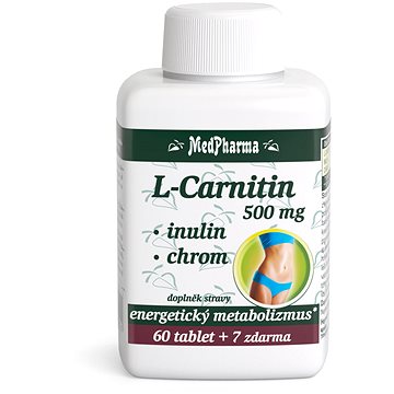 

MedPharma L-Carnitin 500 mg + inulin + chrom 67 tablet